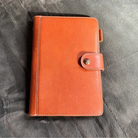 EUC, Patricia Nash Full Grain Leather Chieti Agenda/Planner - Picture 2 of 11